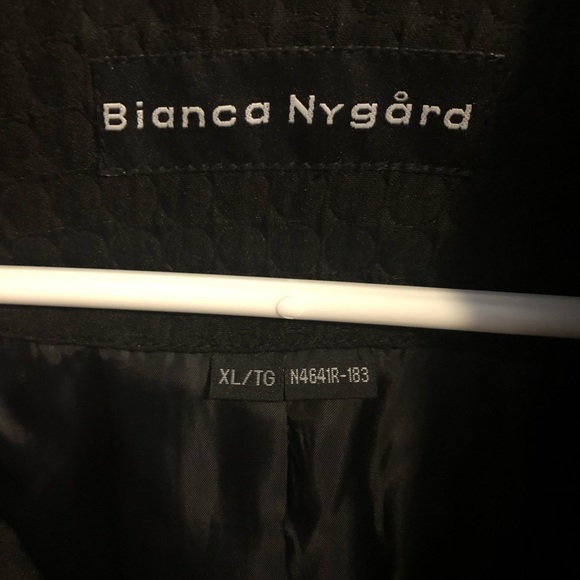 Bianca nygard black coat - Picture 3 of 3